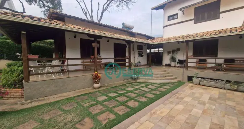 Casa com 5 dormitórios à venda, 259 m² por r$ 3.100.000 - condomínio vivendas - lagoa santa/mg