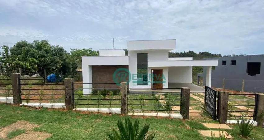 Casa com 3 dormitórios à venda, 165 m² por r$ 1.190.000 - condomínio vale do luar - jaboticatubas/mg
