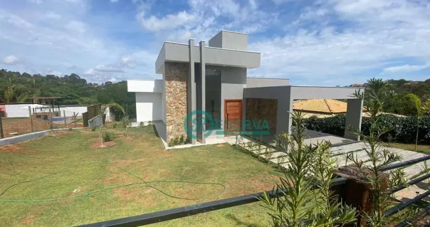 Casa com 3 dormitórios à venda, 188 m² por r$ 1.250.000 - condomínio vale do luar - jaboticatubas/mg