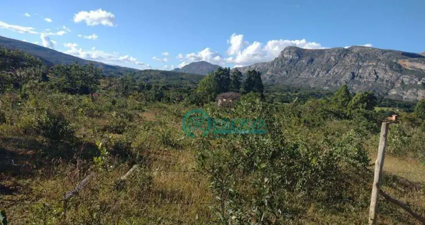 Terreno à venda, 1000 m² por r$ 200.000 - lapinha da serra - santana do riacho/mg