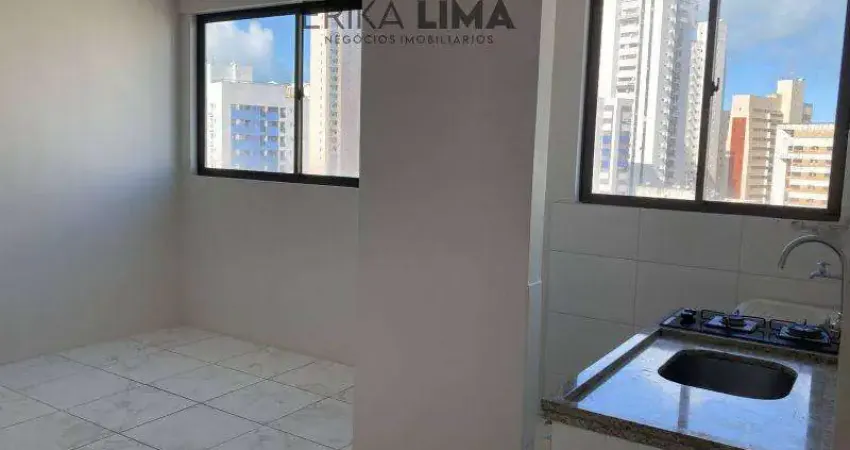 Apartamento 01 quarto , sala, cozinha, área de serviço e banheiro social, boa viagem, recife-pe