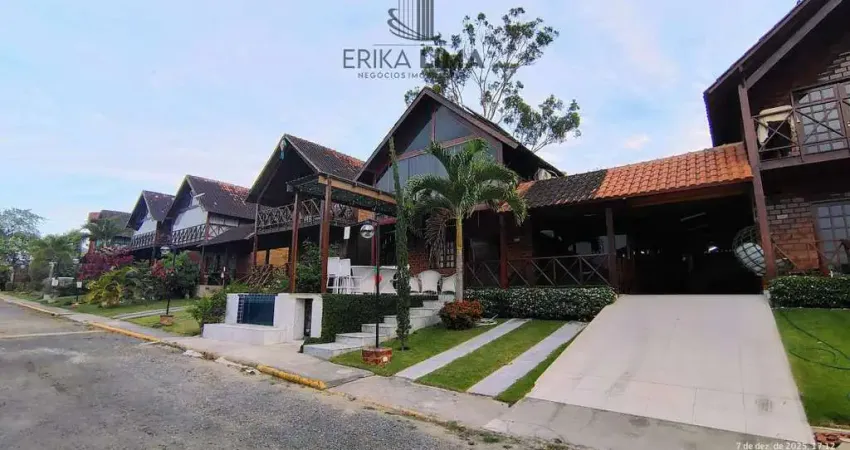 Casa de alto padrão para aluguel anual em gravatá – condomínio montblanc 6 | 5 suítes mobiliada