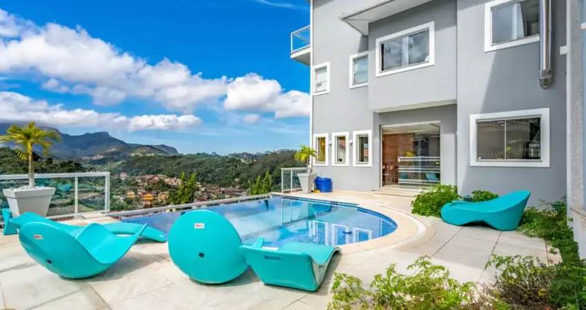 Casa em condomínio fechado com 4 quartos à venda na Rua Carlos Frederico Keuper, 100, Mosela, Petrópolis