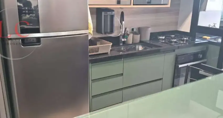 Lindo apartamento para venda e locação com 48 m2. 2 dormitorios e 1 vaga, tipo studio, lazer total, biciletario e lavanderia, tudo novo a estreiar.