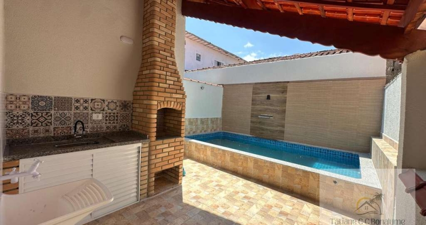 Casa à Venda em Vila Vera Cruz, Mongaguá/SP: 3 Dorms, 150m², R$599.900