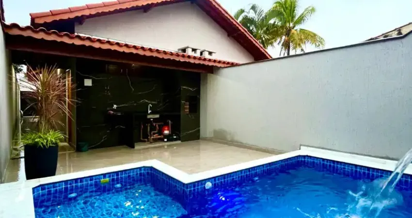 Casa para venda no bairro balneário campos elísios, localizado na cidade de itanhaém sp.