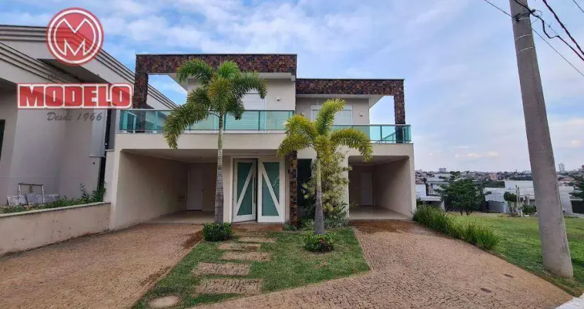 Casa, 480 m² - venda por r$ 2.200.000,00 ou aluguel por r$ 8.690,00/mês - reserva do engenho - piracicaba/sp