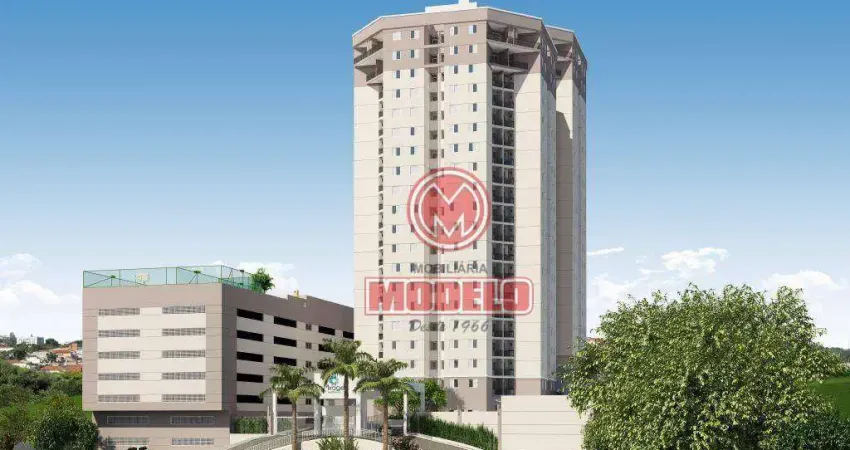 Apartamento com 2 dormitórios à venda, 62 m² por r$ 380.000,00 - paulicéia - piracicaba/sp