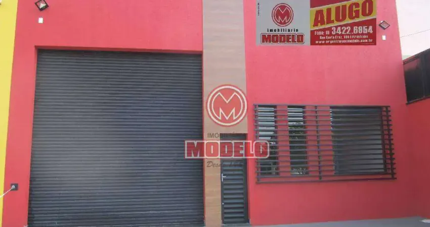 Barracão para alugar, 156 m² por r$ 3.700,00/mês - parque taquaral - piracicaba/sp