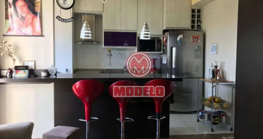 Apartamento com 2 dormitórios à venda, 62 m² por r$ 265.000,00 - parque conceição ii - piracicaba/sp