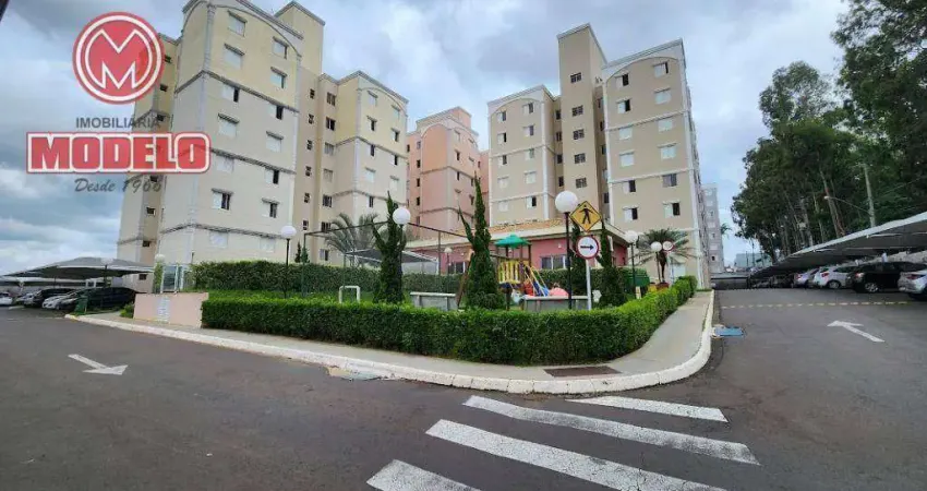 Apartamento com 2 dormitórios à venda, 54 m² por r$ 230.000,00 - água branca - piracicaba/sp