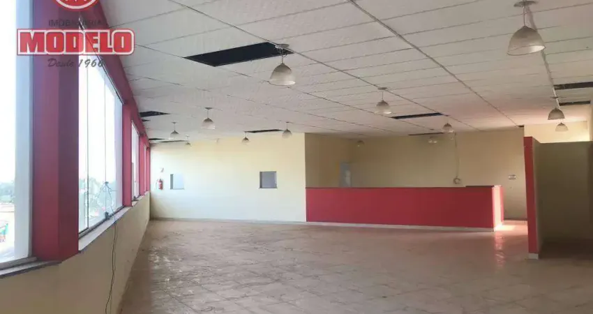 Salão para alugar, 200 m² por r$ 4.000,00/mês - nova américa - piracicaba/sp