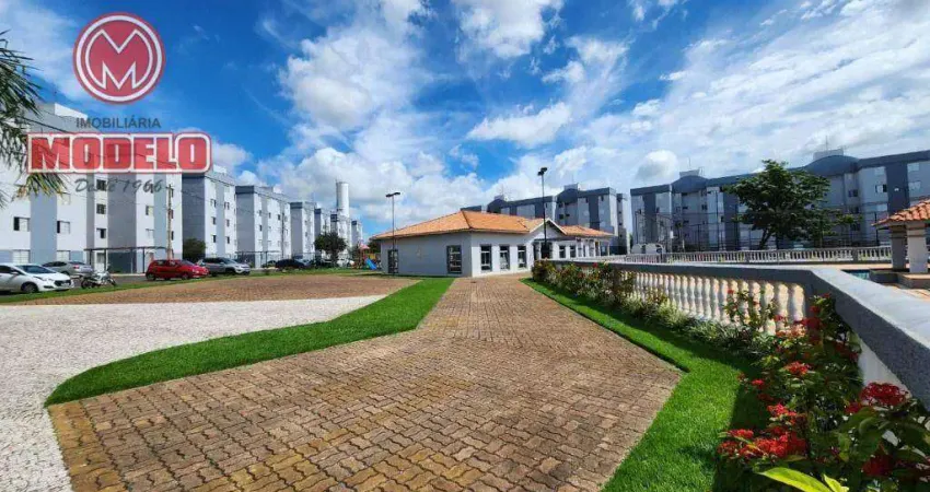 Apartamento com 2 dormitórios à venda, 54 m² por r$ 220.000,00 - jardim nova iguaçu - piracicaba/sp