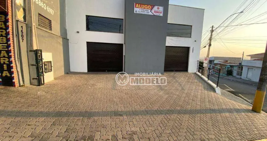 Salão para alugar, 40 m² por r$ 1.500,00/mês - paulicéia - piracicaba/sp