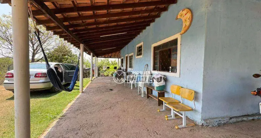 Chácara com 1 dormitório à venda, 1000 m² por r$ 250.000,00 - pau d'alhinho - piracicaba/sp