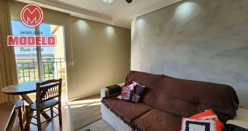 Apartamento com 2 dormitórios à venda, 55 m² por r$ 260.000,00 - dois córregos - piracicaba/sp