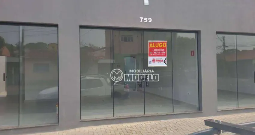 Loja para alugar, 19 m² por r$ 1.900,00/mês - vila rezende - piracicaba/sp