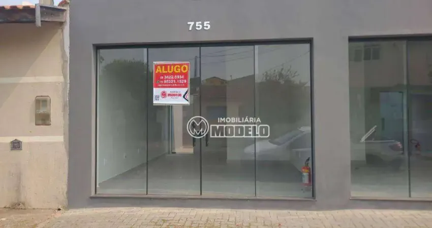 Loja para alugar, 19 m² por r$ 1.900,00/mês - vila rezende - piracicaba/sp