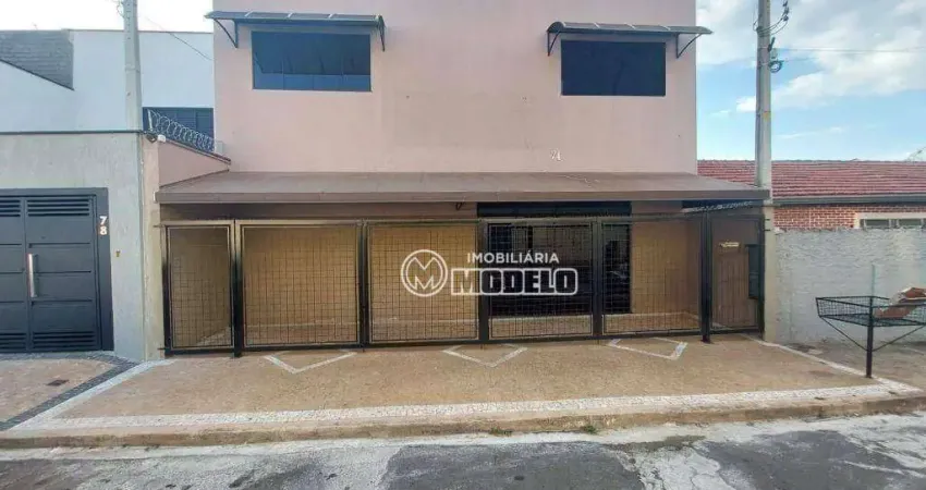 Salão para alugar, 158 m² por r$ 4.931,25/mês - vila prudente - piracicaba/sp