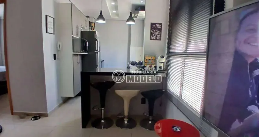 Apartamento com 2 dormitórios à venda, 45 m² por r$ 200.000,00 - campestre - piracicaba/sp