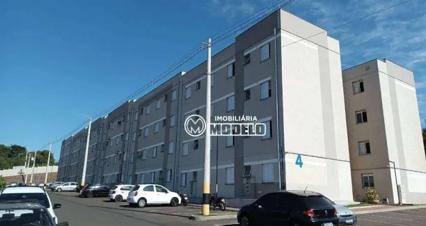 Apartamento com 2 dormitórios, 46 m² - venda por r$ 180.000,00 ou aluguel por r$ 1.290,00/mês - jardim itapuã - piracicaba/sp