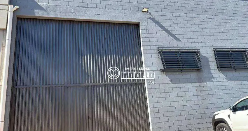 Barracão para alugar, 300 m² por r$ 6.200,00/mês - são vicente - piracicaba/sp