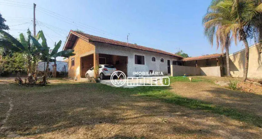 Chácara com 3 dormitórios à venda, 1100 m² por r$ 450.000,00 - zona rural - piracicaba/sp