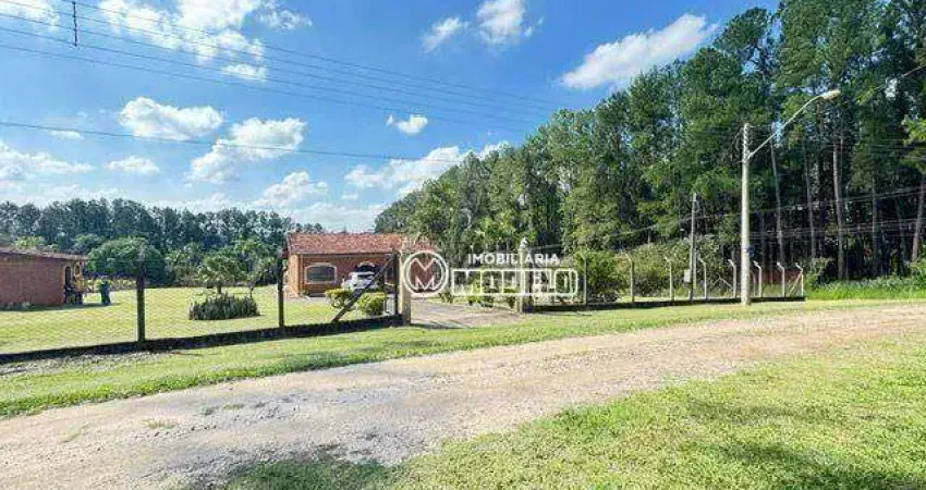 Chácara com 2 dormitórios à venda, 5000 m² por r$ 1.000.000,00 - aguas de sao pedro - são pedro/sp