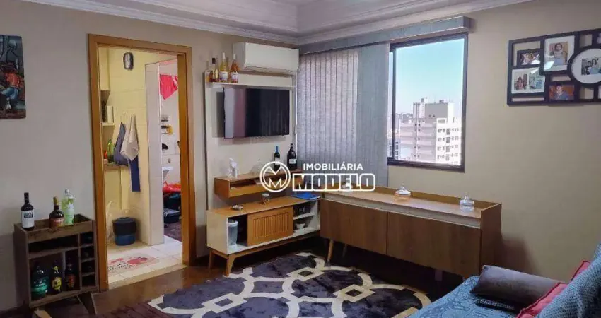 Apartamento com 1 dormitório à venda, 55 m² por r$ 190.000,00 - alto - piracicaba/sp