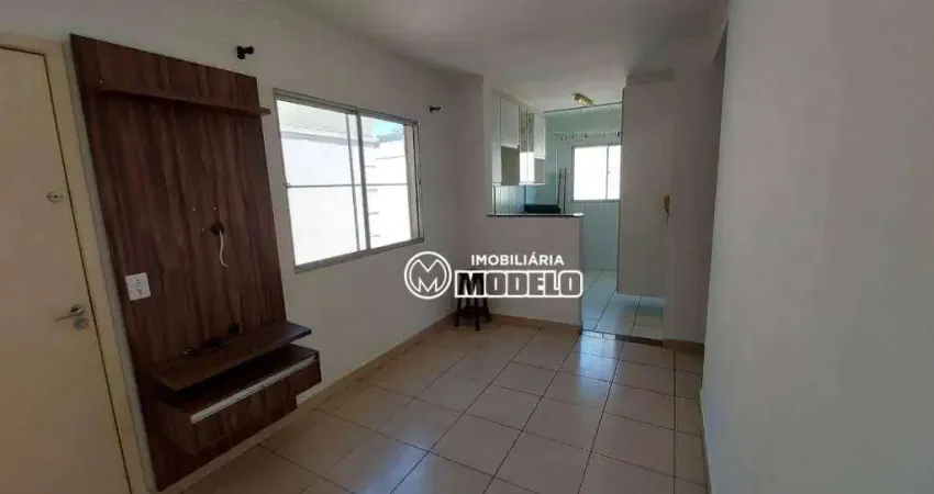 Apartamento com 2 dormitórios à venda, 46 m² por r$ 150.000,00 - dois córregos - piracicaba/sp