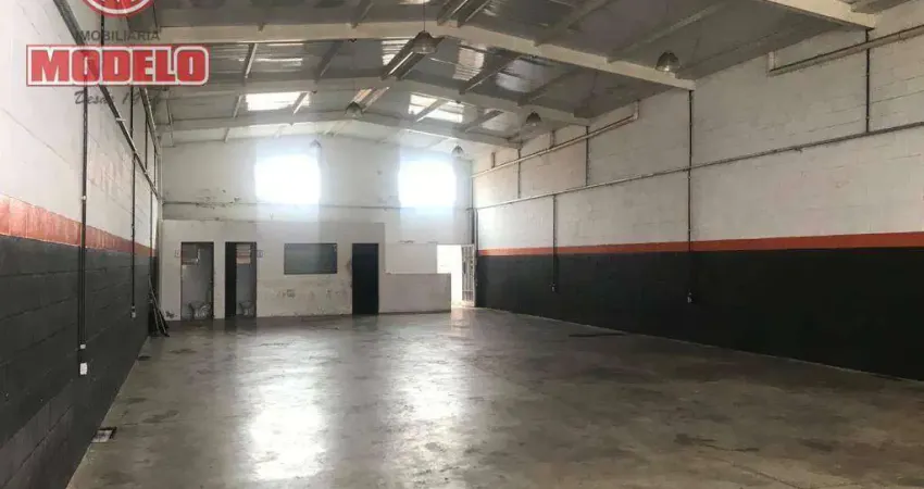 Barracão, 300 m² - venda por r$ 1.000.000,00 ou aluguel por r$ 5.000,00/mês - paulicéia - piracicaba/sp