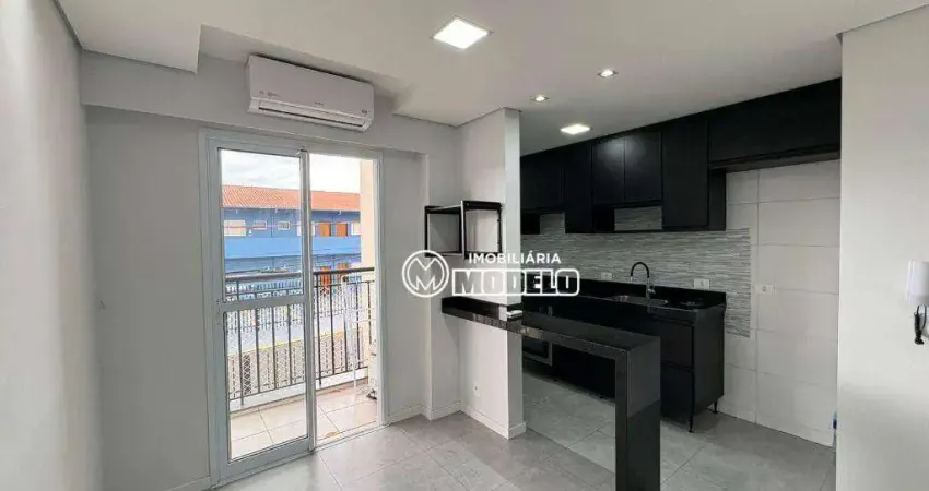 Apartamento com 2 dormitórios para alugar, 55 m² por R$ 2.917/mês - Morumbi - Piracicaba/SP