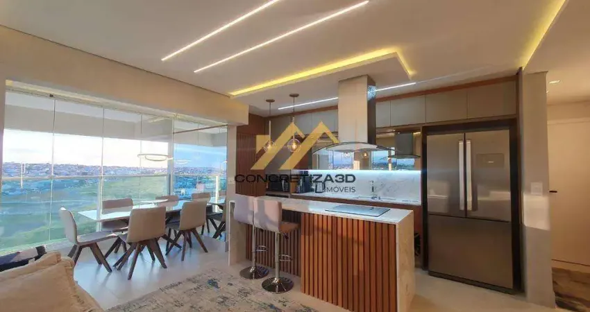 Apartamento à venda em Indaiatuba, Jardim Pompéia, com 2 suítes, com 83 m², Condomínio Le Jardin