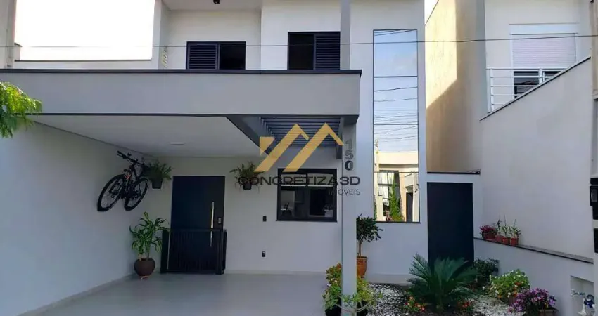 Sobrado com 3 quartos sendo 1 suíte à venda, 166 m² - Jardim Park Real - Indaiatuba/SP