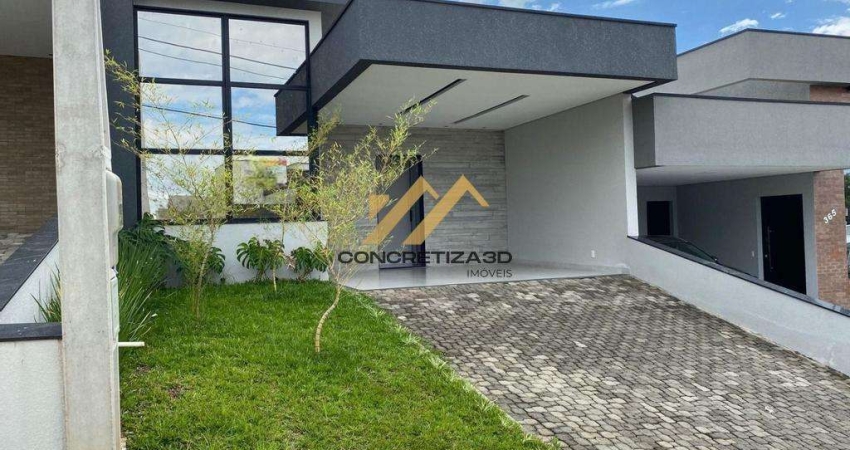 Casa à venda em Indaiatuba, Condomínio Park Gran Reserve, com 3 suítes, com 147.15 m²