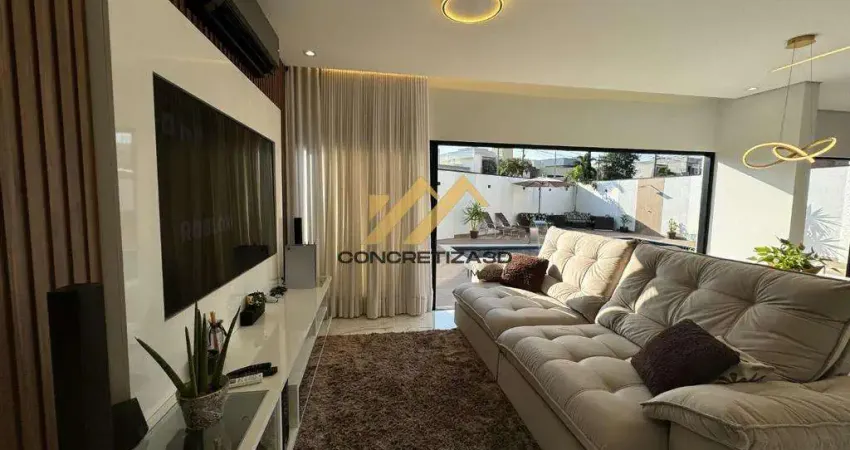 Sobrado à venda em salto, residencial lagos d'icaraí, com 5 suítes, com 345 m²