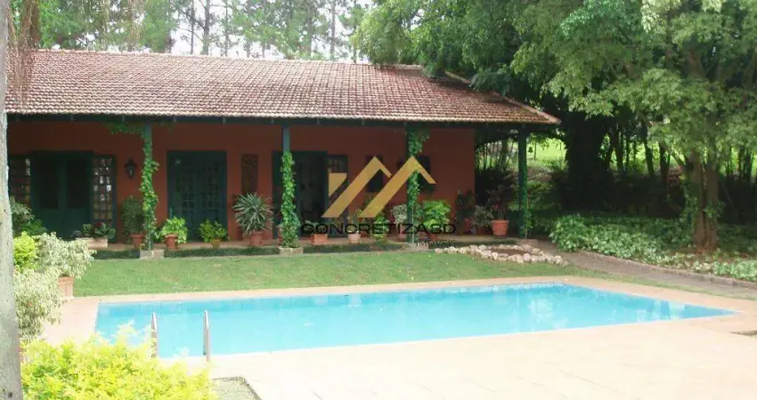 Sítio com 14 quartos, sendo 5 quartos suítes à venda, 156.798 m² - tombadouro - indaiatuba/sp