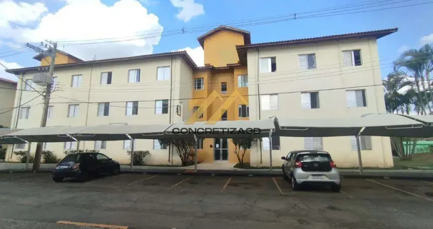 Apartamento com 3 quartos à venda, 64 m² - village azaleia - indaiatuba/sp