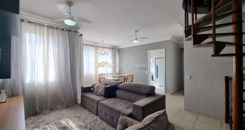 Apartamento Duplex à venda em Indaiatuba, Vila Sfeir, com 3 quartos, com 146 m²