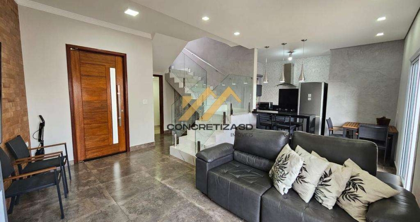 Sobrado à venda em Indaiatuba, Jardins do Império, com 3 quartos, com 143 m², Condomínio Vila Rica