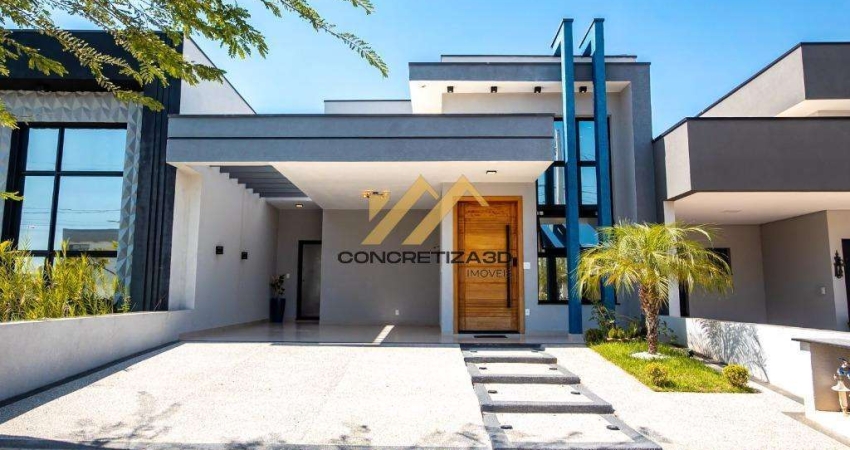 Casa à venda em Indaiatuba, Jardim Mantova, com 3 quartos, com 130 m², Condomínio Mantova