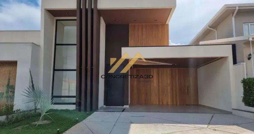 Casa à venda em Indaiatuba, Tombadouro, com 3 suítes, com 195 m², Condomínio Evidências