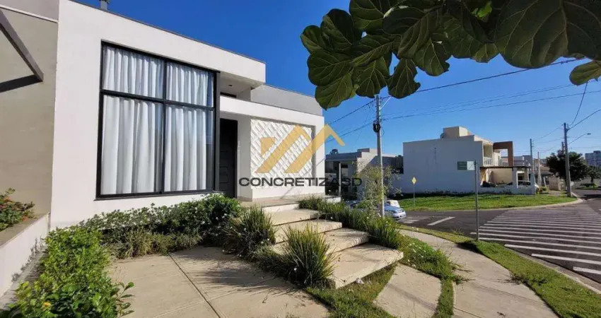 Casa à venda em indaiatuba, jardim montreal residence, com 3 suítes, com 163 m²