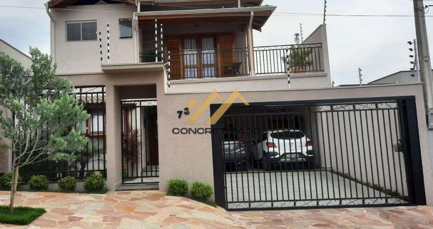 Sobrado à venda em Indaiatuba, Jardim Bela Vista, com 4 quartos, com 264 m²