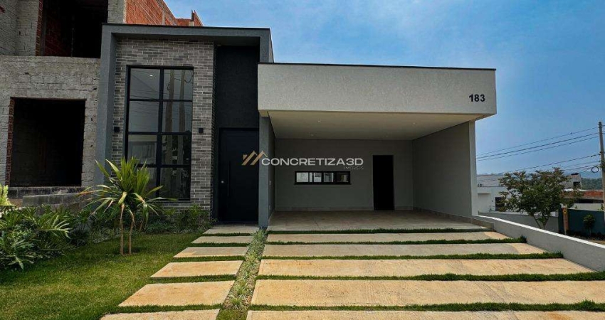 Casa à venda em Indaiatuba, Jardim Piemonte, com 3 suítes, com 195 m², Condomínio Piemonte