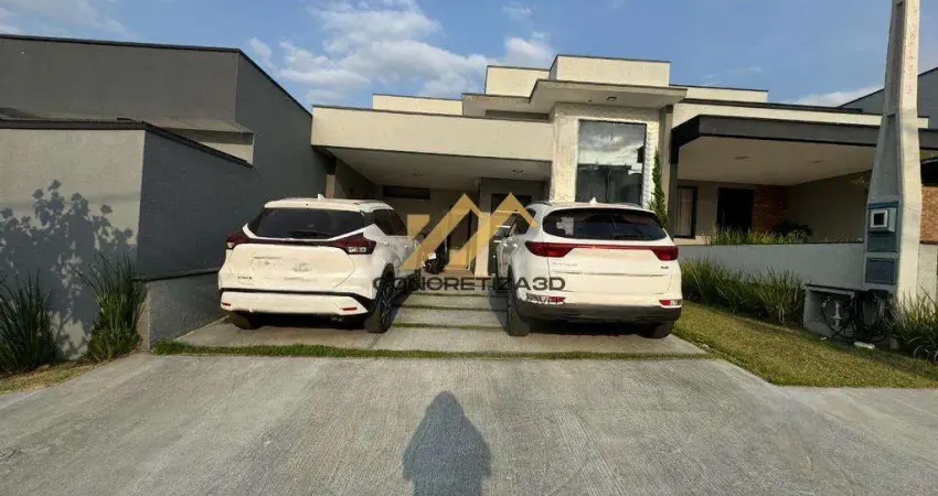 Casa com 3 quartos sendo 2 suítes à venda, 137 m² - condomínio mantova - indaiatuba/sp