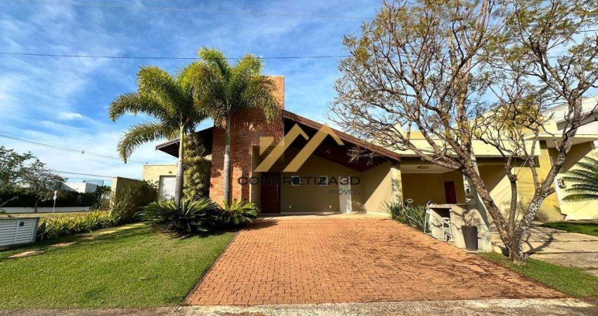 Casa à venda em Indaiatuba, Jardim Reserva Bom Viver de Indaiatuba, com 3 suítes, com 181 m²