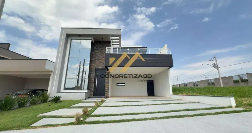 Sobrado à venda em Indaiatuba, Tombadouro, com 4 suítes, com 230 m², Condomínio Evidências