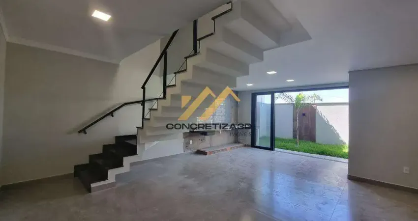 Sobrado à venda em Indaiatuba, Jardins do Império, com 3 quartos, com 153 m², Condomínio Vila Paraty