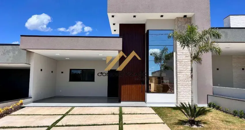 Casa à venda em Indaiatuba, Residencial Evidências, com 3 suítes, com 205 m², Condomínio Evidências